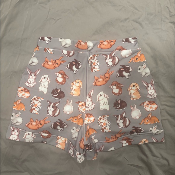 BlackMilk Bunny print shorts - Picture 2 of 3